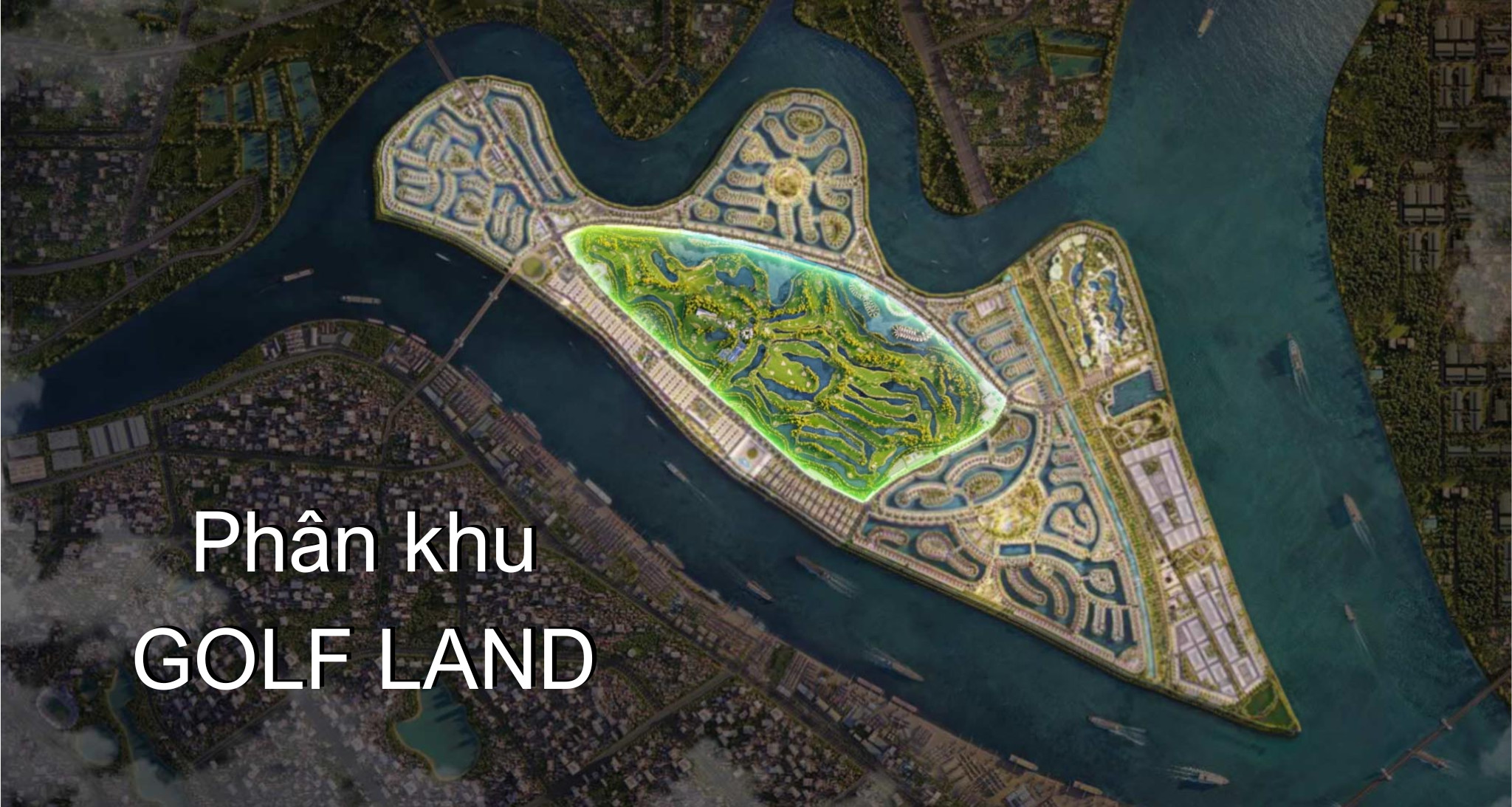Phân khu Golf Land dự án Vinhomes Royal Island